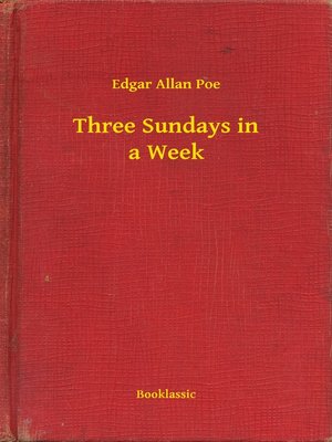 cover image of Three Sundays in a Week